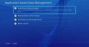 How to Save/Backup PlayStation (PS) 4 game data