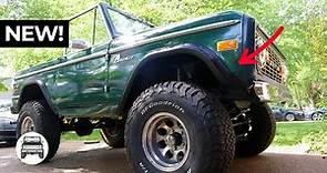 Early Bronco Fender Flares
