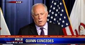 Gov. Pat Quinn concedes Illinois governorship to Bruce Rauner