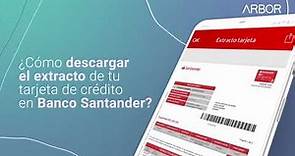 Extracto bancario Santander