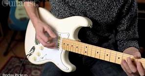 Fender Jimi Hendrix Stratocaster demo