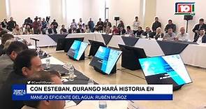 Con Esteban, Durango hará historia en manejo eficiente del agua: Rubén Muñoz. Diputado federal