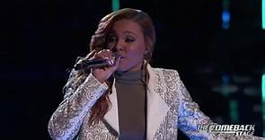The Live Playoffs, Night 2 - The Voice: Comeback Stage Artist Ayanna Joni Sings No Tears Left To Cry