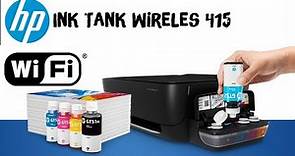 HP Ink TanK Wireless 415, una impresora de tinta continua muy económica// ideal para estudiantes.
