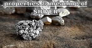 Silver Meaning Benefits and Spiritual Properties
