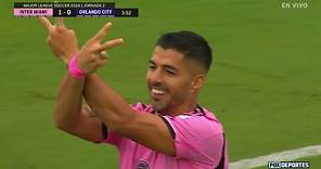 Gol de Luis Suárez | Inter Miami 1-0 Orlando City | MLS en FOX