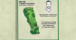 Masters holes: Augusta National's par-5 15th hole, explained by Dustin Johnson