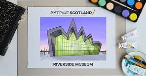 Sketching Scotland - Draw The Riverside Museum - Ep.6