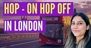 London Hop On Hop Off Bus Tours- worth the hype? 🇬🇧 | London Tour | Move to UK from India