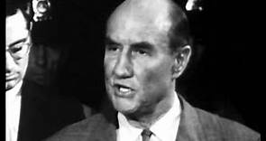 Senator J. Strom Thurmond fights nomination of Abe Fortas 1968