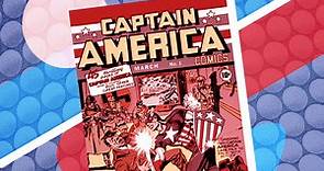¿Cómo era la primera historieta del Capitán América?