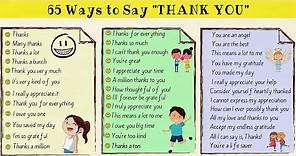 How to Say Thank You in English | 65 Super Useful Ways to Say Thank You!