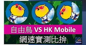 自由鳥、HK Mobile 年卡網速實測比拚 | 平均上下載自由鳥全勝?