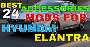 Accessories MODS For Hyundai Elantra Here Is 24 Different Options You Can Have For Your Car Int Ext