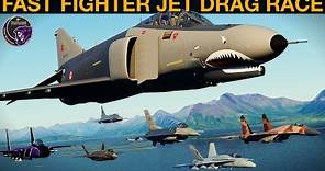 Fast Fighter Jet Drag Race: F-4E Phantom vs The World! | DCS