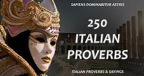 Italian Proverbs and Sayings by SAPIENT LIFE