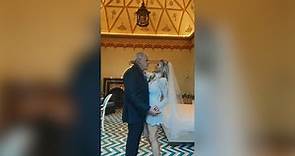 Ron Perlman dances with new wife Allison Dunbar