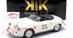 Porsche 356 A Speedster James Dean #33 Baujahr 1955 weiß 1:12 KK-Scale