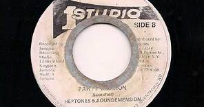 The HEPTONES - Party Time + Version - JA Studio One 7" 1972 45rpm