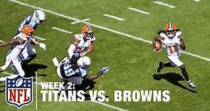 Travis Benjamin With a 78-Yard Punt Return TD | Titans vs. Browns | NFL