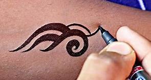 Amazing tribal tattoo design | best tattoo ideas for you