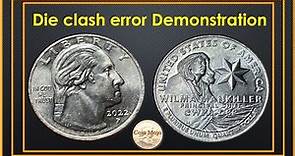 2022 Wilma Mankiller Die Clash Error explained and explored on the P minted Quarter.