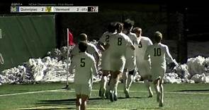 Vermont defeats Quinnipiac in 2OT to advance to second round of DI men's soccer tournament