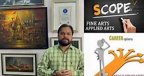 What is Applied Arts? Career Option, Job, scope ! Difference Fine Arts & Applied Arts.
