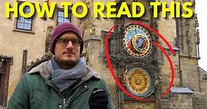 How to read Prague Astronomical Clock - SHORT and EASY explanation from a real Prague guide