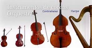 Instrumentos de cordas orquestra (vídeo aula)