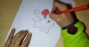 How to Draw + color Pokémon Ivysaur. Come Disegnare e colorare Pokémon Ivysaur - Fun2.0 Draw