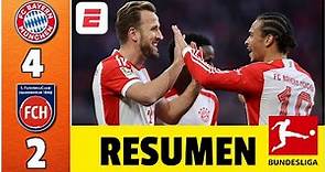 Harry Kane brilló con doblete en contundente victoria de Bayern Munich ante Heidenhem | Bundesliga