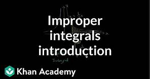 Introduction to improper integrals | AP Calculus BC | Khan Academy