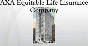AXA Equitable Life Insurance Company