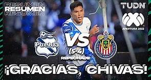 Resumen y goles | Puebla (5) vs (4) Chivas | Liga Mx AP2022-Repechaje | TUDN