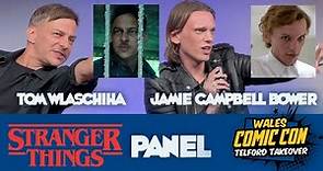 Stranger Things Panel (FIXED) - Tom Wlaschiha & Jamie Campbell Bower - Wales Comic Con November 2023