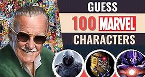 Ultimate Marvel Comics Quiz! | Guess 100 MARVEL characters from the comics (HARD!)