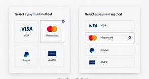 Design Payment Method System using HTML and CSS only with free source code | Creative JS Coder