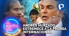 Andrés Hurtado estremece la prensa internacional al despedir en vivo a su productor