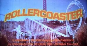 Rollercoaster Theatrical Trailer 1977 16mm Print