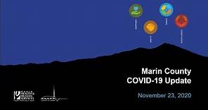 Marin County COVID-19 Update by Dr. Matt Willis