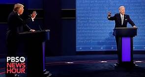 WATCH: The first 2020 presidential debate