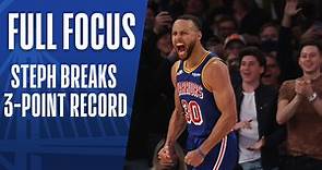 Full Focus: Steph Curry becomes NBA's all-time 3-point leader