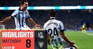 Resumen de Real Sociedad vs Athletic Club (3-0)