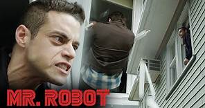Elliot Pushes Mr. Robot Out A Window | Mr. Robot