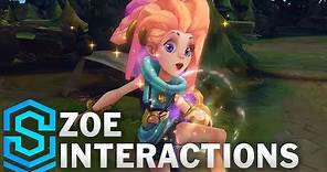 Zoe Special Interactions