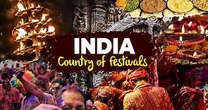 INDIA Cinematic Travel Video | INDIAN Travel Cultures, Festivals, Beauty - Country of Festivals
