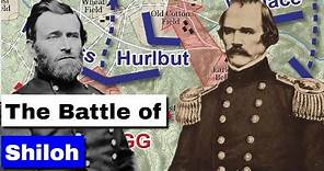 Battle of Shiloh | Full Animated Battle Map/Great Battles in History