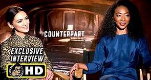 Nazanin Boniadi & Betty Gabriel Exclusive Interview for COUNTERPART