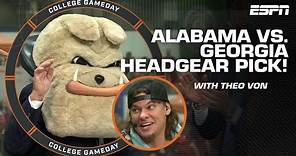 Lee Corso's SEC Championship headgear pick with Theo Von 🏈🍿 | College GameDay